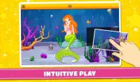 Princess Mermaid Fairy Puzzle Screen Shot 14