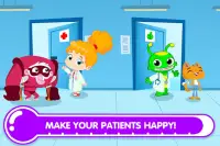 Groovy the Doctor: Zoo Pets Hospital Mini Games Screen Shot 1