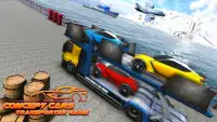 Monster Car Transporter Game: Car Cargo Transport Screen Shot 1