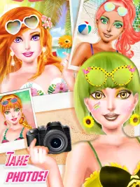 MakeUp Salon My Dream Vacation - Fashion Girl Game Screen Shot 16