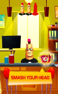 Smash Heads Bang - New Funny Game Screen Shot 4