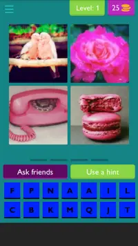 4 Synonyms Equals 1 Word - Guess The Word Pic Quiz Screen Shot 2