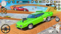 Crazy Car Stunt game mega ramp Screen Shot 5