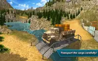 Tentara Transportasi Truck Sim Screen Shot 7