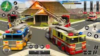 Firefighter FireTruck Games Screen Shot 3