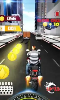 Moto Racing Real Bike Traffic Rider 3D Game Screen Shot 2