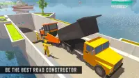 Underwater Road Builder: Bridge Construction 2020 Screen Shot 0