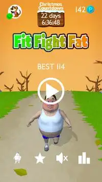 Fit Fight Fat Screen Shot 0