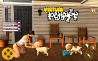 Virtual Pet Puppy 3D - Family Home Dog Care Game Screen Shot 3