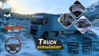 Truck Simulator Euro Snow 2023 Screen Shot 4