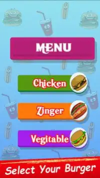 Kids Street Food Burger Cooking Game Screen Shot 11