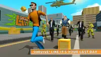 Último dia do Survival: Real Gangster jogos Screen Shot 6