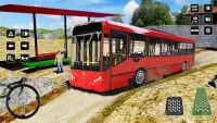 未舗装道路 バス シミュレータ 2019年： 3D コーチ ドライバ ゲーム Screen Shot 2