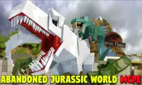 Abandoned Jurassic World for Minecraft Screen Shot 0