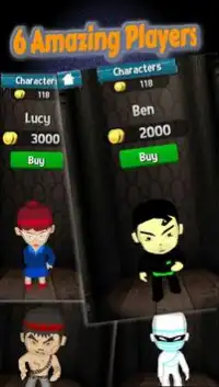 Ninja Ben 10 levels Game Screen Shot 1