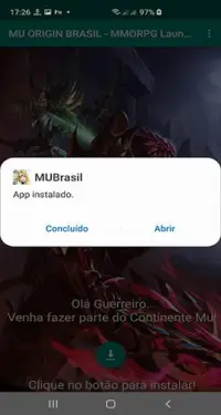 MU Origin Brasil - MMORPG Launcher Screen Shot 4