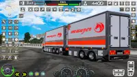 Cargo Truck Driving Game Screen Shot 2