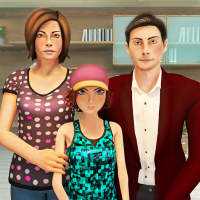 Jogos de simulador virtual de mãe e família 2021