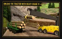 Log Transporter Tractor Crane Screen Shot 12