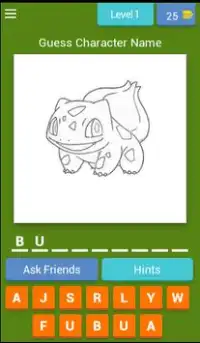 Guess The Pokemon Sketch Screen Shot 0