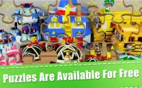 Puzzle Jigsaw Robocar Kids Screen Shot 4