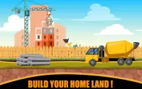 City Construction Builders Permainan: Sand Truck Screen Shot 2