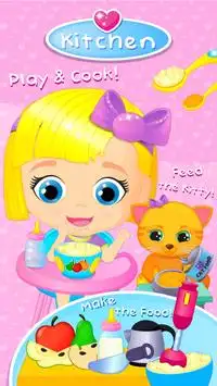 Lily & Kitty Baby Doll House Screen Shot 1