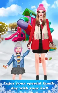 Mommy & Baby Winter Family Spa Screen Shot 11