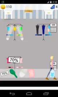 clothes shop games Screen Shot 1