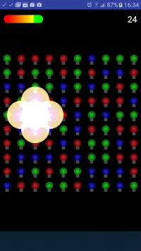 Colorful Light Bulbs Screen Shot 1