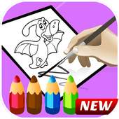 Dinosaur coloring book Educational dinosaur games