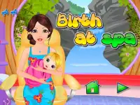 स्पा जन्म लड़कियों के खेल Screen Shot 0