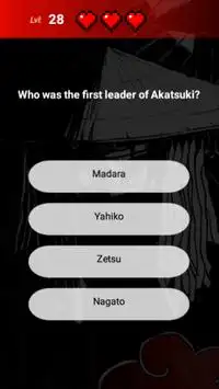 Akatsuki Quiz Screen Shot 1