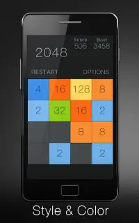 2048 संख्या पहेली खेल Screen Shot 9