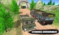 Offroad New Army Bus Game 2019 Screen Shot 3