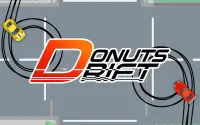 Donuts Drift: Adictivo juego rápido a la deriva Screen Shot 7