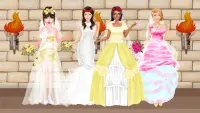 Princess Wedding Games-Girls Game-Model Dress Up Screen Shot 4