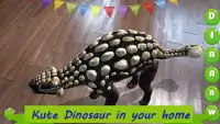 Dinosaur 4D Free AR (Low poly style) Screen Shot 1