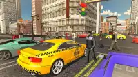 Modern Stadt Taxi Fahrt Simulator 3D 2019 Screen Shot 1