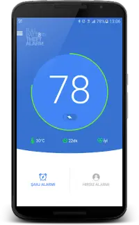 Tam Dolu Pil & Hırsız Alarmı Screen Shot 0