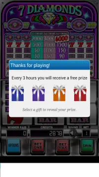 Seven Diamonds Deluxe : Vegas Slot Machines Games Screen Shot 4