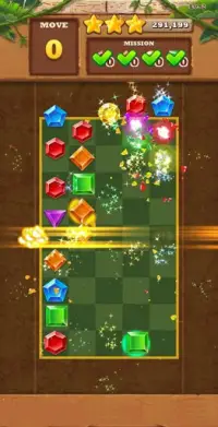 Jungle Gem Blast Magic Puzzle Game Screen Shot 4