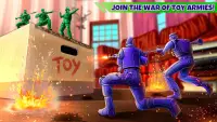 Soldados de plástico de guerra -  juguetes Screen Shot 0