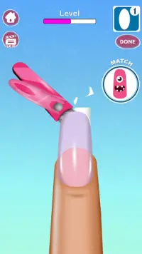 Acrilico Nails Art Done Giochi per manicure e spa Screen Shot 1