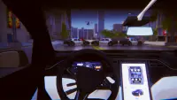 Electric Car Simulator: Tesla Driving - Тесла игра Screen Shot 5
