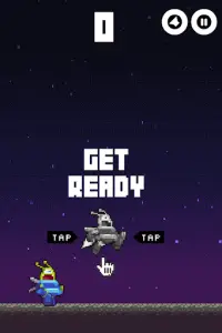 Drib the Flappy Alien Screen Shot 3