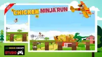 Chicken Ninja Run 2017 Screen Shot 1