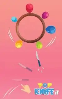 Pop knife it - Balloon burst Screen Shot 1