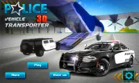 Police Car Transporter 3D Screen Shot 4