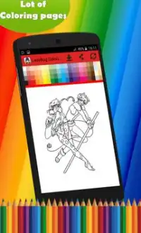 Coloring pages for Ladybug Screen Shot 5